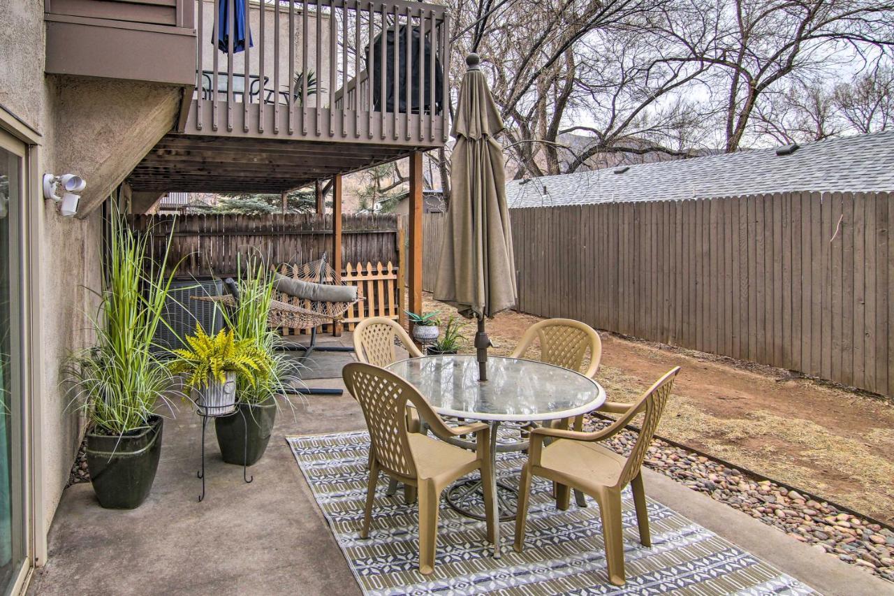 Manitou Springs Escape With Aandc And Private Deck! Apartment Exterior photo